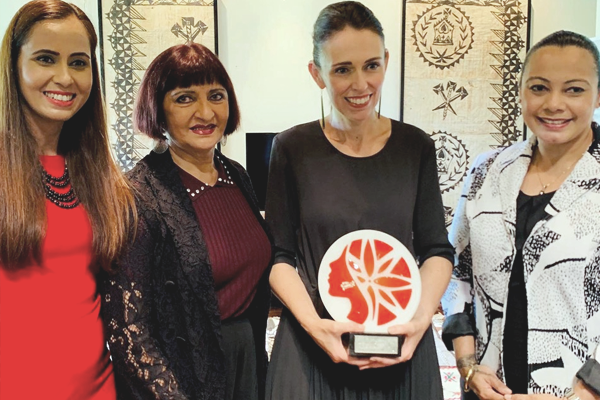 Dr Nur Bano Ali & Hon Prime Minister of NZ Jacinda Ardern