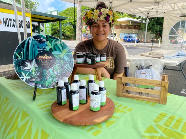 Photo of Lafala with Turepu Vanilla Extract at Market Stall