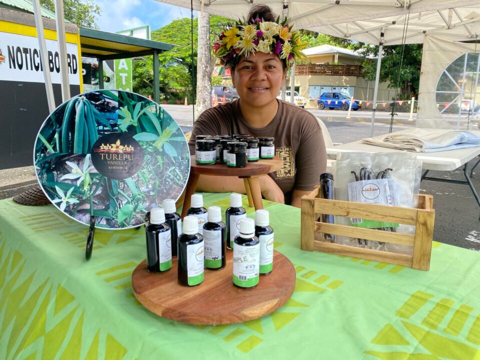 Photo of Lafala with Turepu Vanilla Extract at Market Stall