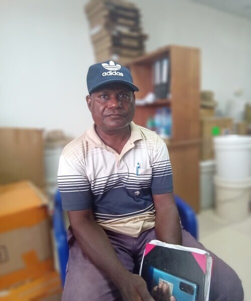Sterry Leni portrait, SIEOTEC Solomon Islands