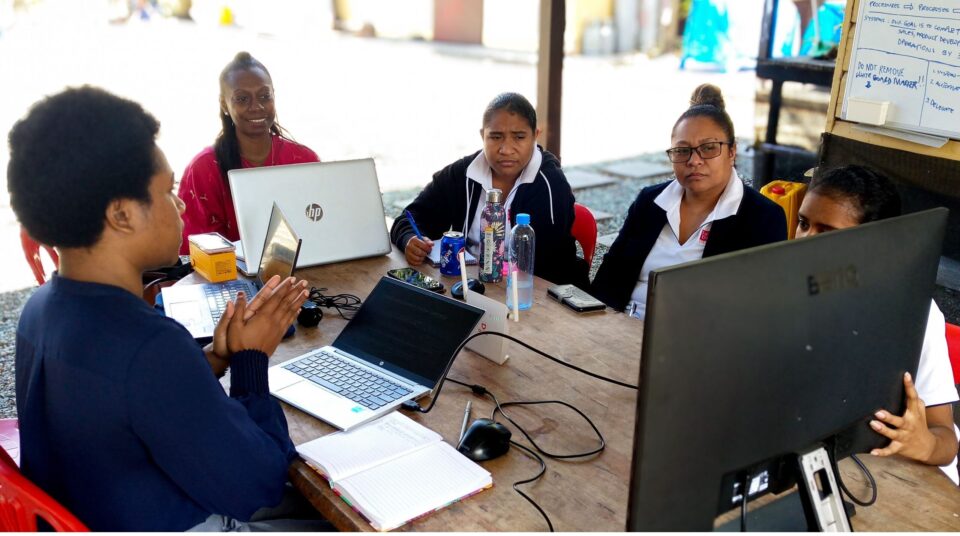 PNG Advisor SNS Tech Web Development Training Session