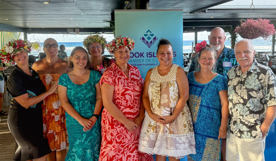 Cook Islands Chamber of Commerce members group photo
