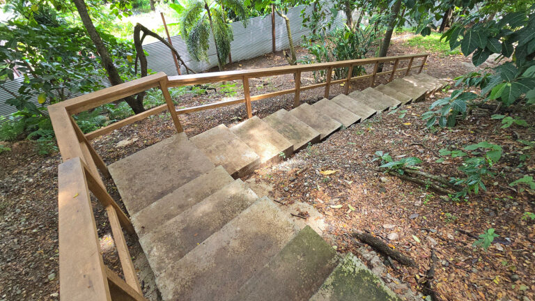Outdoor Cement Stairs – Solomon Islands