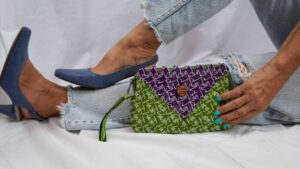 Upcycled Handbag – Cook Islands Design