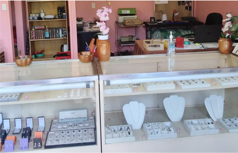 Treasure House Savaii – Jewellery Store Interior in Samoa
