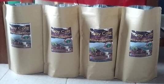 Gray Cafe product packaging