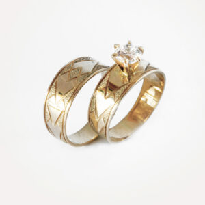 Beautiful Golden rings from Treasure Box Samoa
