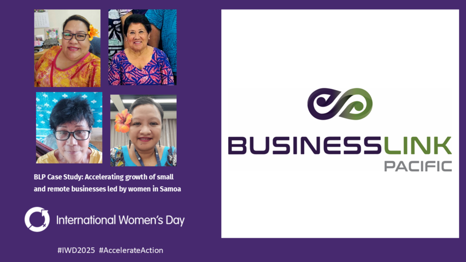 BusinessLink Pacific – International Women’s Day Case Study (Samoa)
