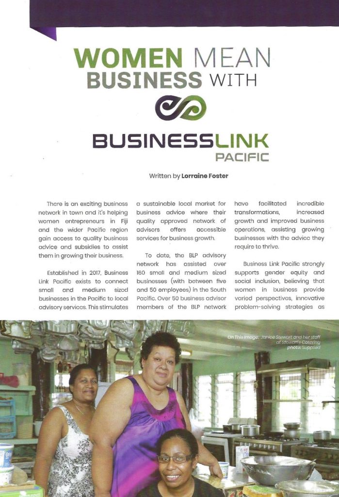 Article about hard women workers - Business Link Pacific
