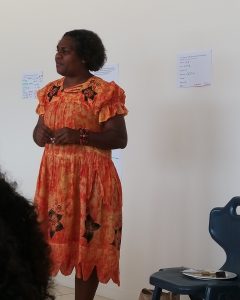 Velene Jacob coaching at V-Lab