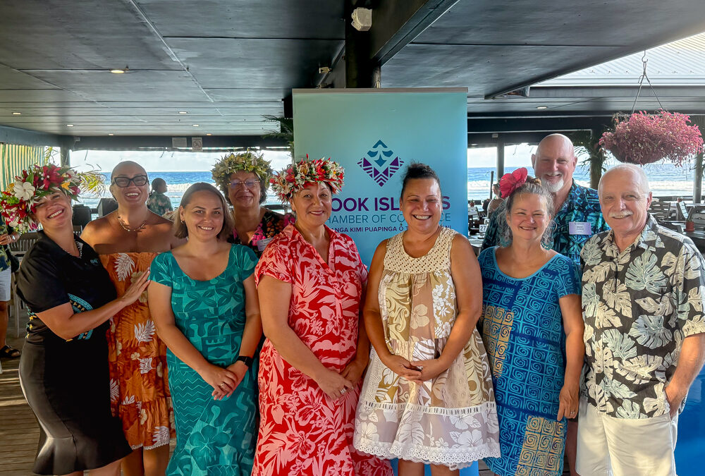 Cook Islands Chamber of Commerce members group photo