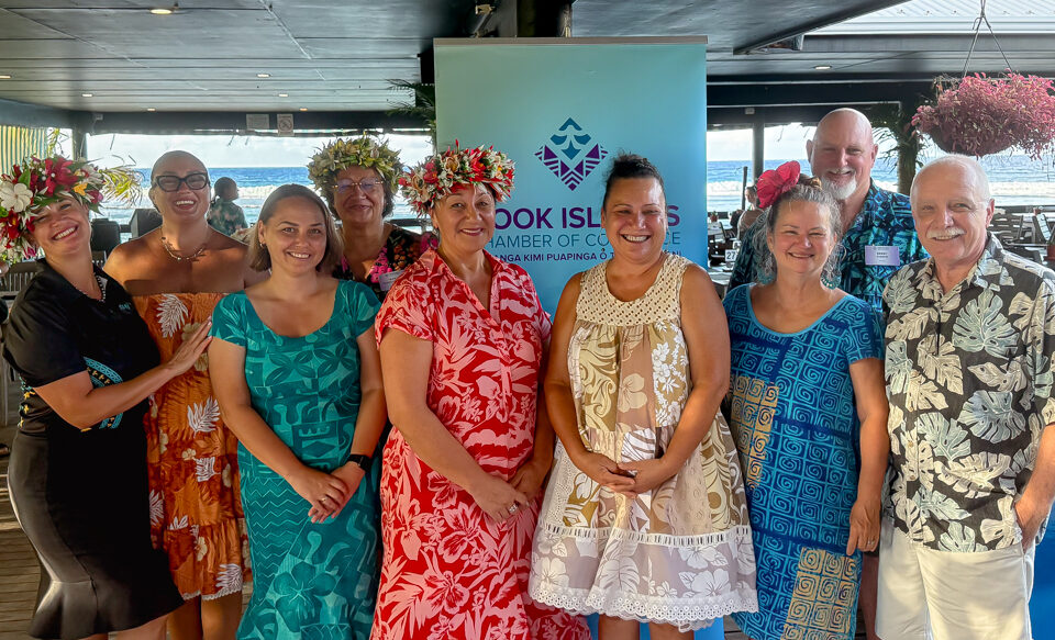 Cook Islands Chamber of Commerce members group photo