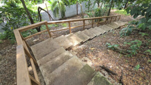 Outdoor Cement Stairs – Solomon Islands